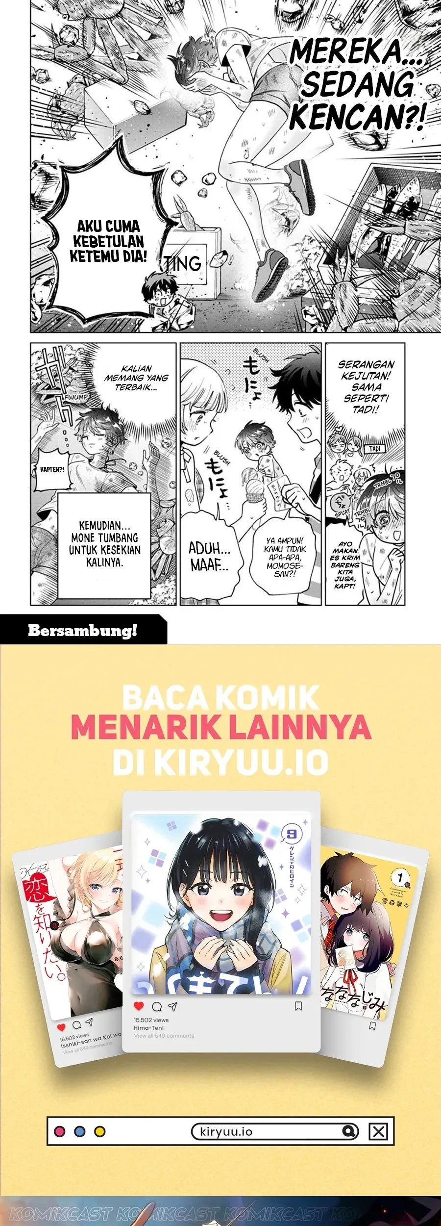 Momose Akira no Hatsukoi Hatan-chuu. — Chapter 54, halaman 21