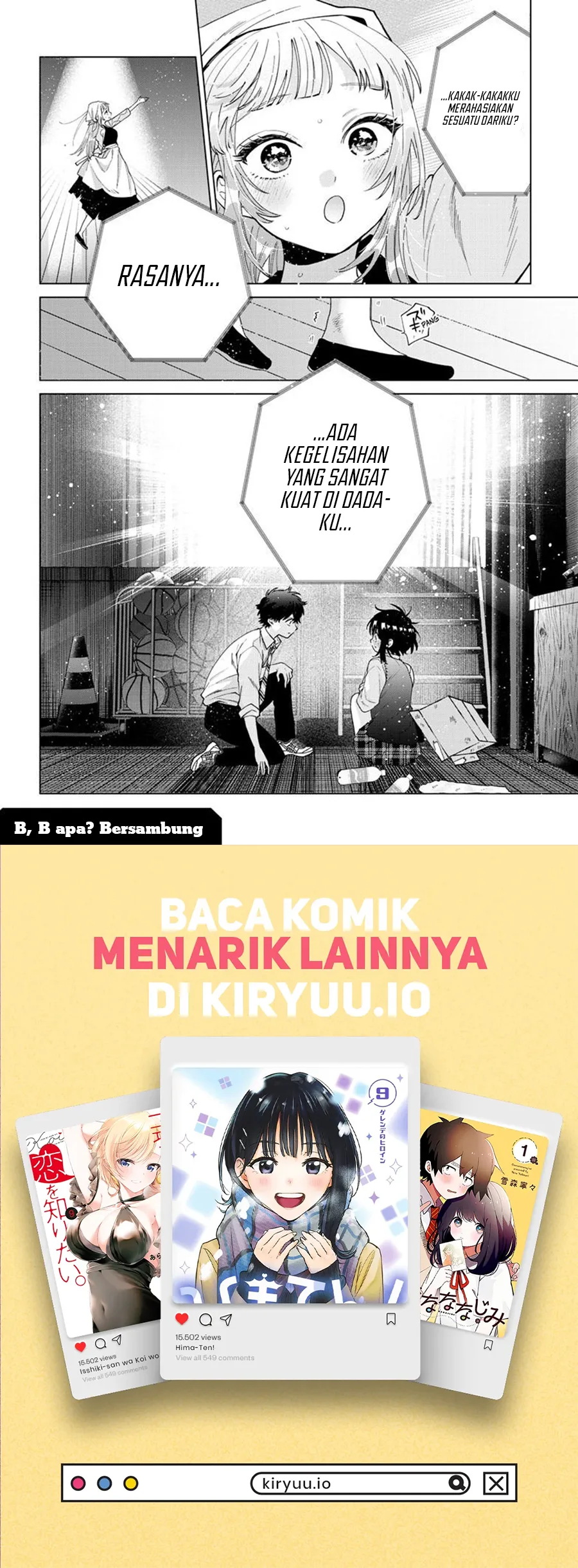 Momose Akira no Hatsukoi Hatan-chuu. — Chapter 55, halaman 19