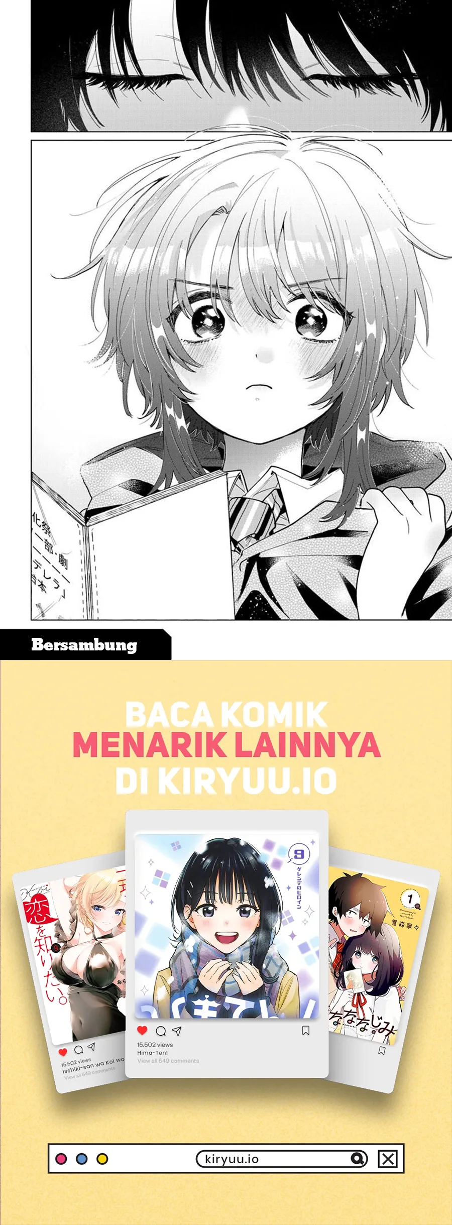 Momose Akira no Hatsukoi Hatan-chuu. — Chapter 57, halaman 18