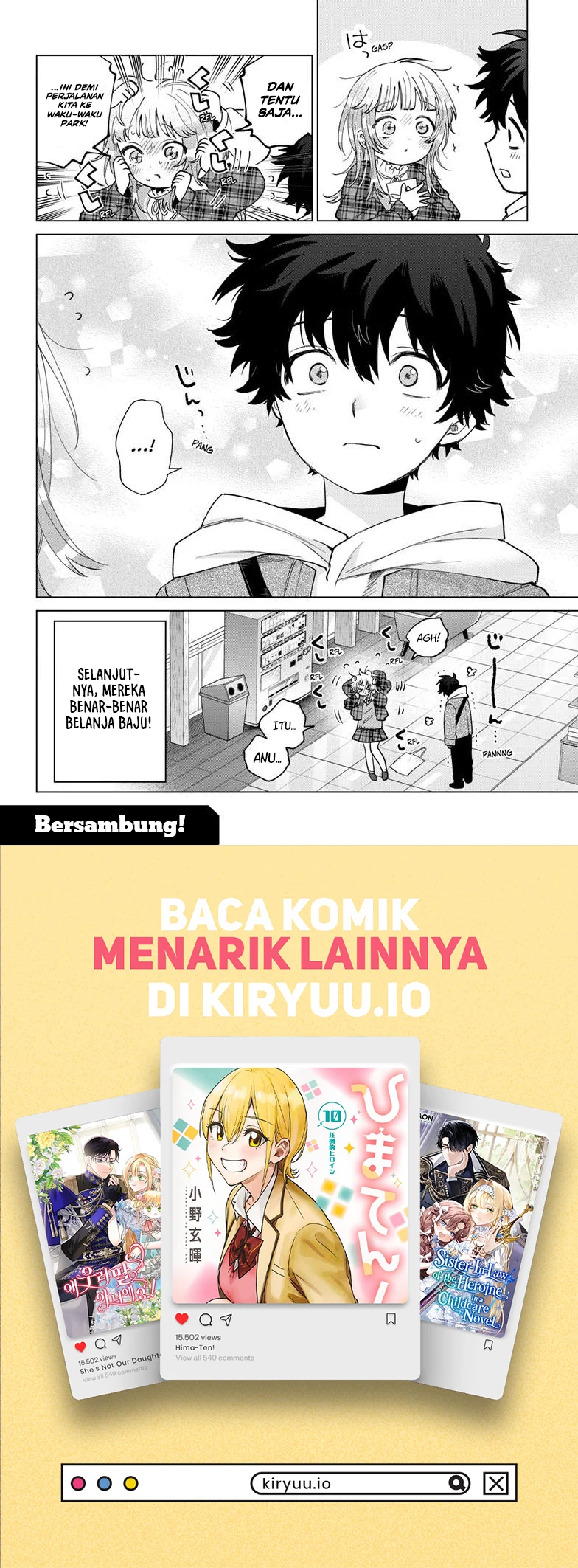 Momose Akira no Hatsukoi Hatan-chuu. — Chapter 67, halaman 21
