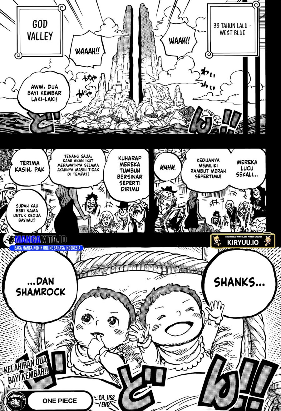 One Piece — Chapter 1158, halaman 14