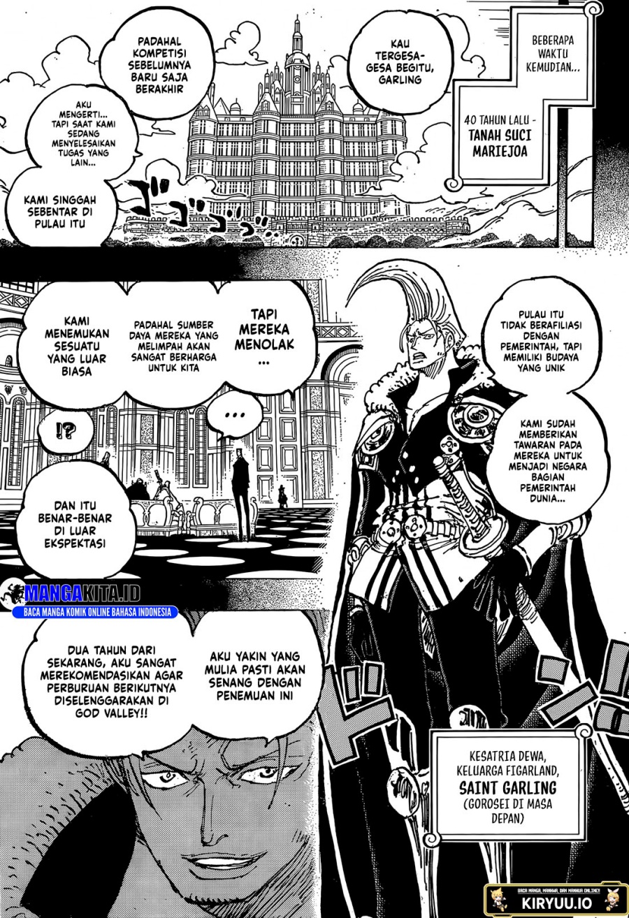 One Piece — Chapter 1158, halaman 6