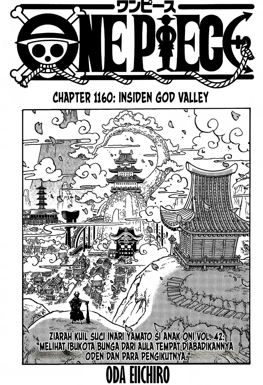 One Piece — Chapter 1160, halaman 1