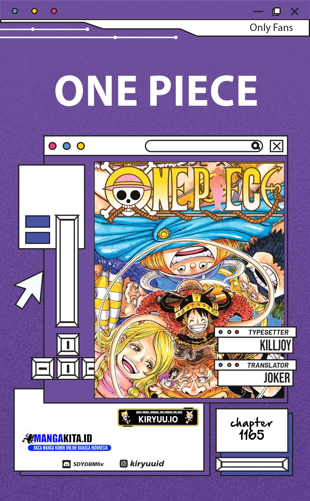 One Piece — Chapter 1165, halaman 1