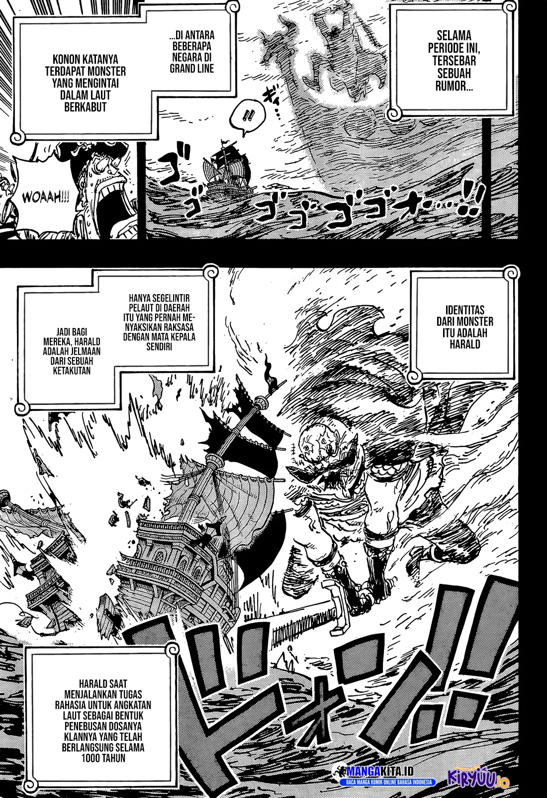 One Piece — Chapter 1167, halaman 4