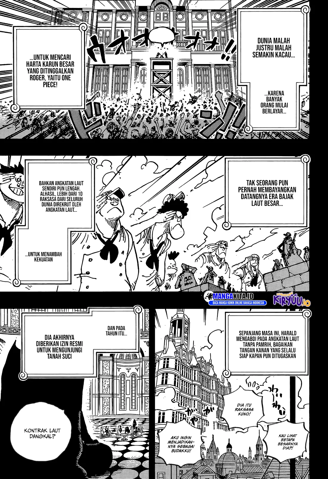 One Piece — Chapter 1167, halaman 6