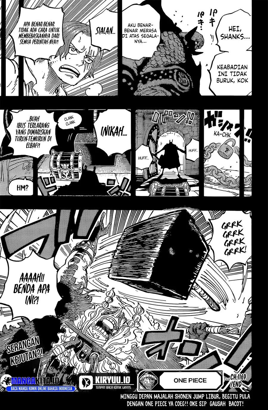 One Piece — Chapter 1169, halaman 18