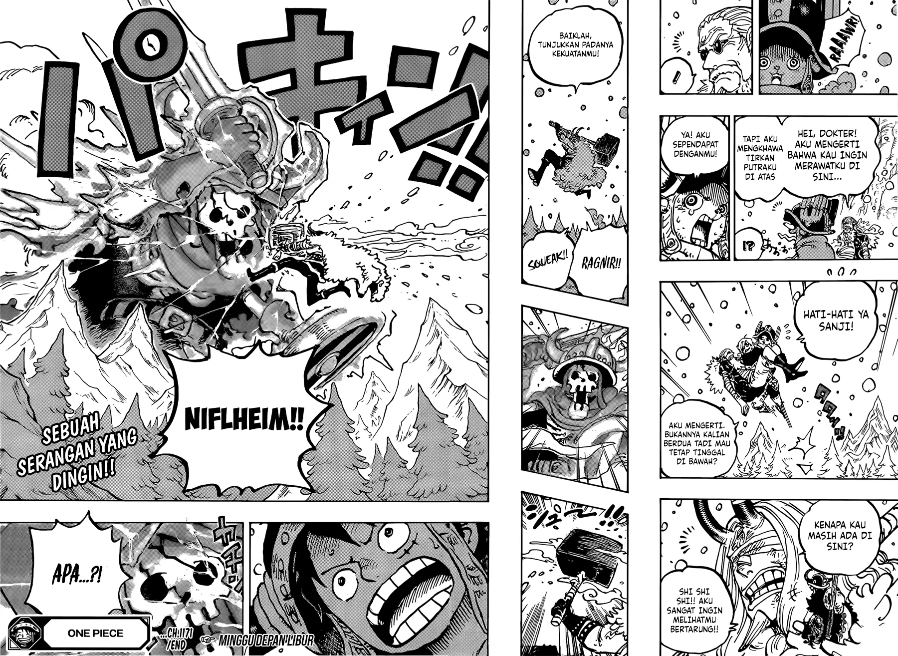 One Piece — Chapter 1171, halaman 14