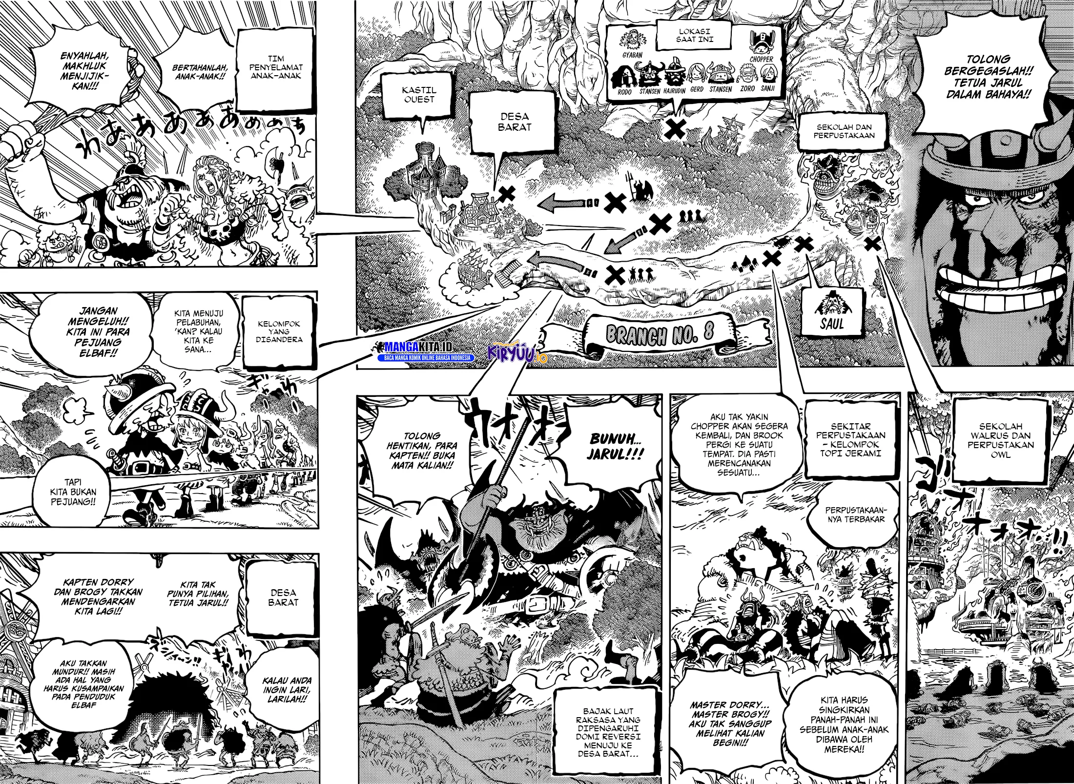 One Piece — Chapter 1172, halaman 10