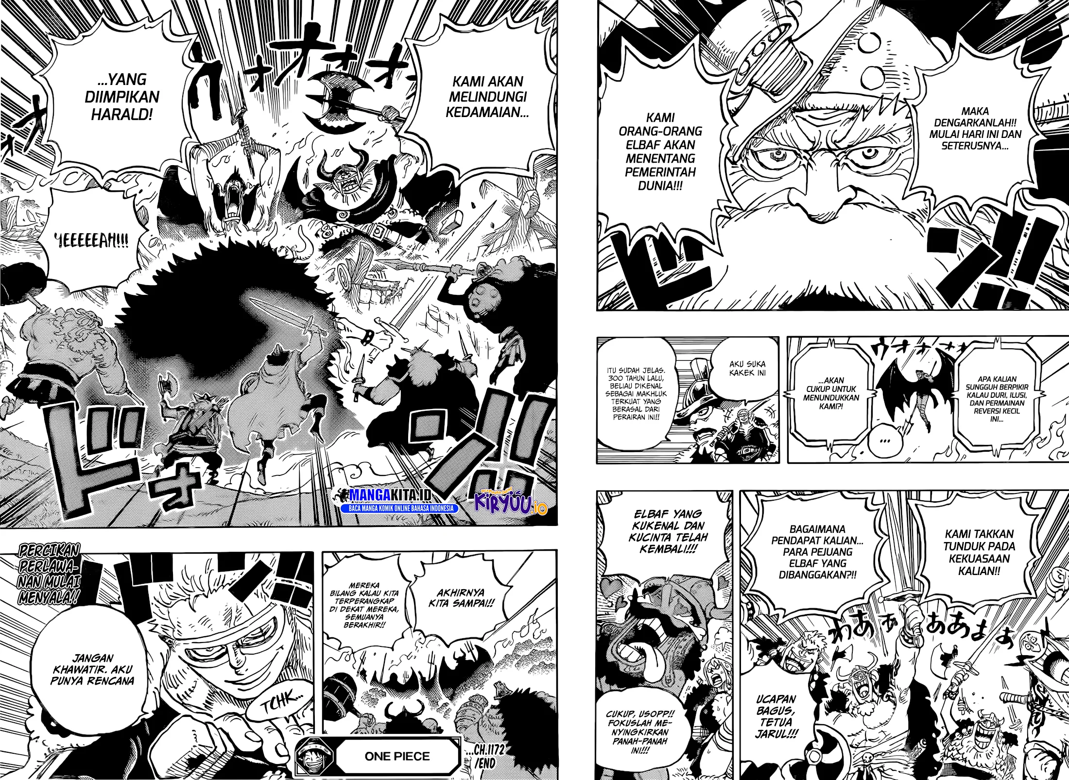 One Piece — Chapter 1172, halaman 14