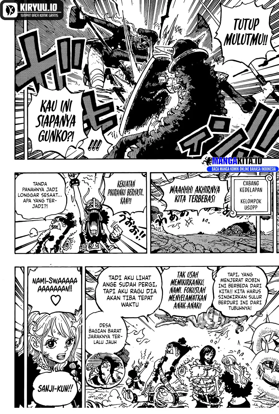 One Piece — Chapter 1173, halaman 10