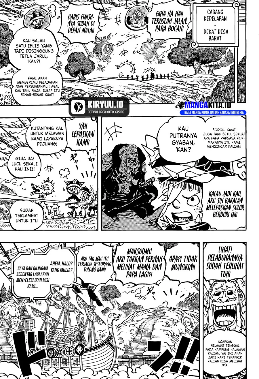One Piece — Chapter 1173, halaman 11