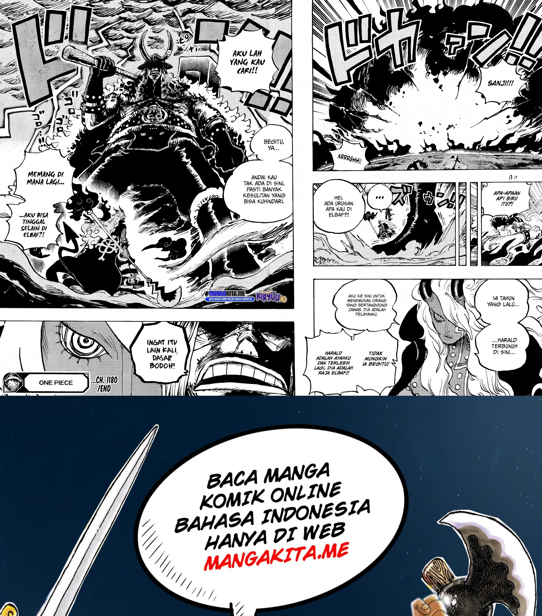 One Piece — Chapter 1180, halaman 16