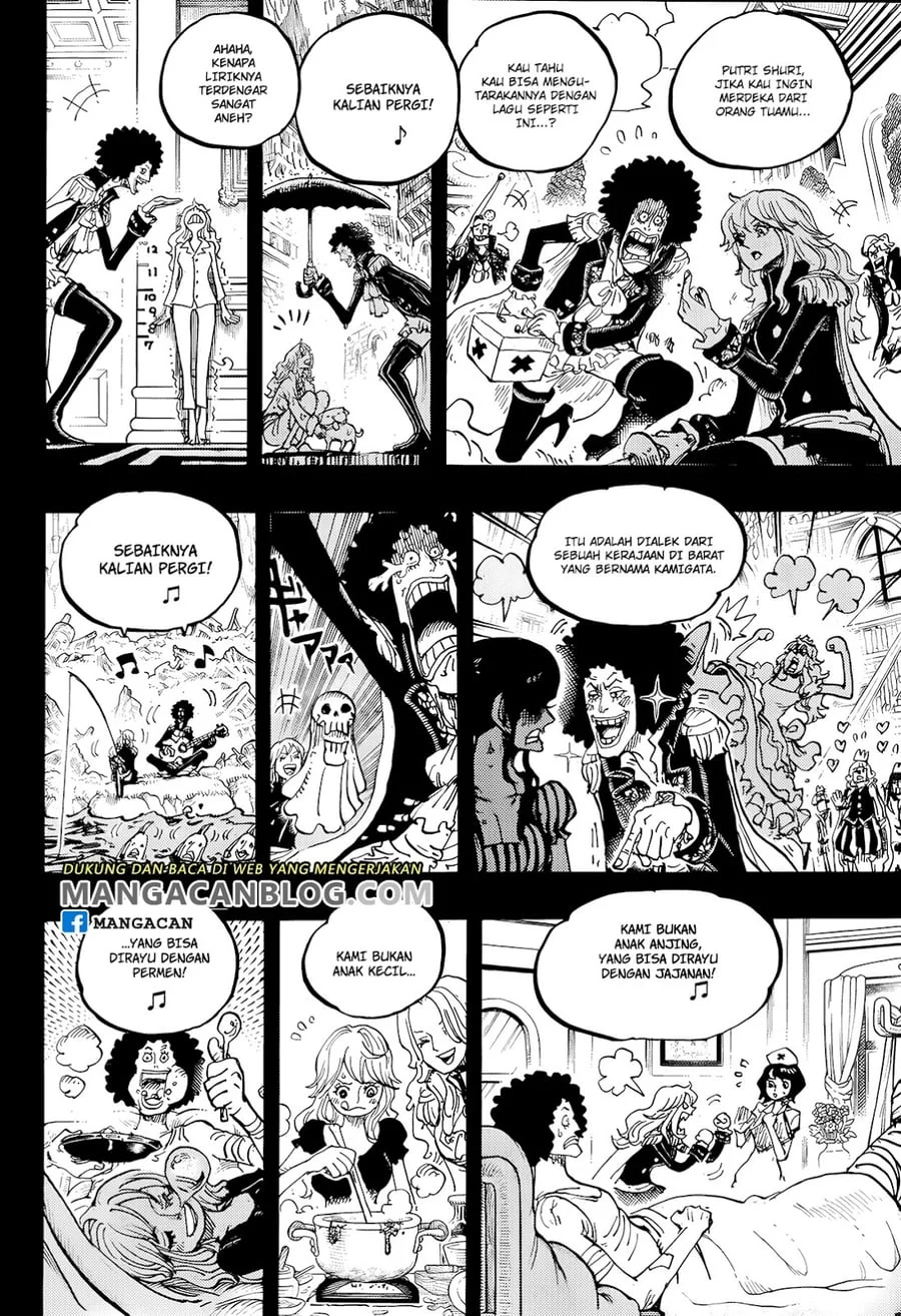 One Piece — Chapter 1185, halaman 8