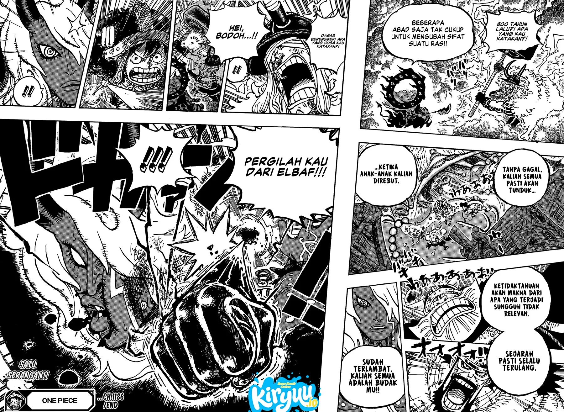 One Piece — Chapter 1186, halaman 17