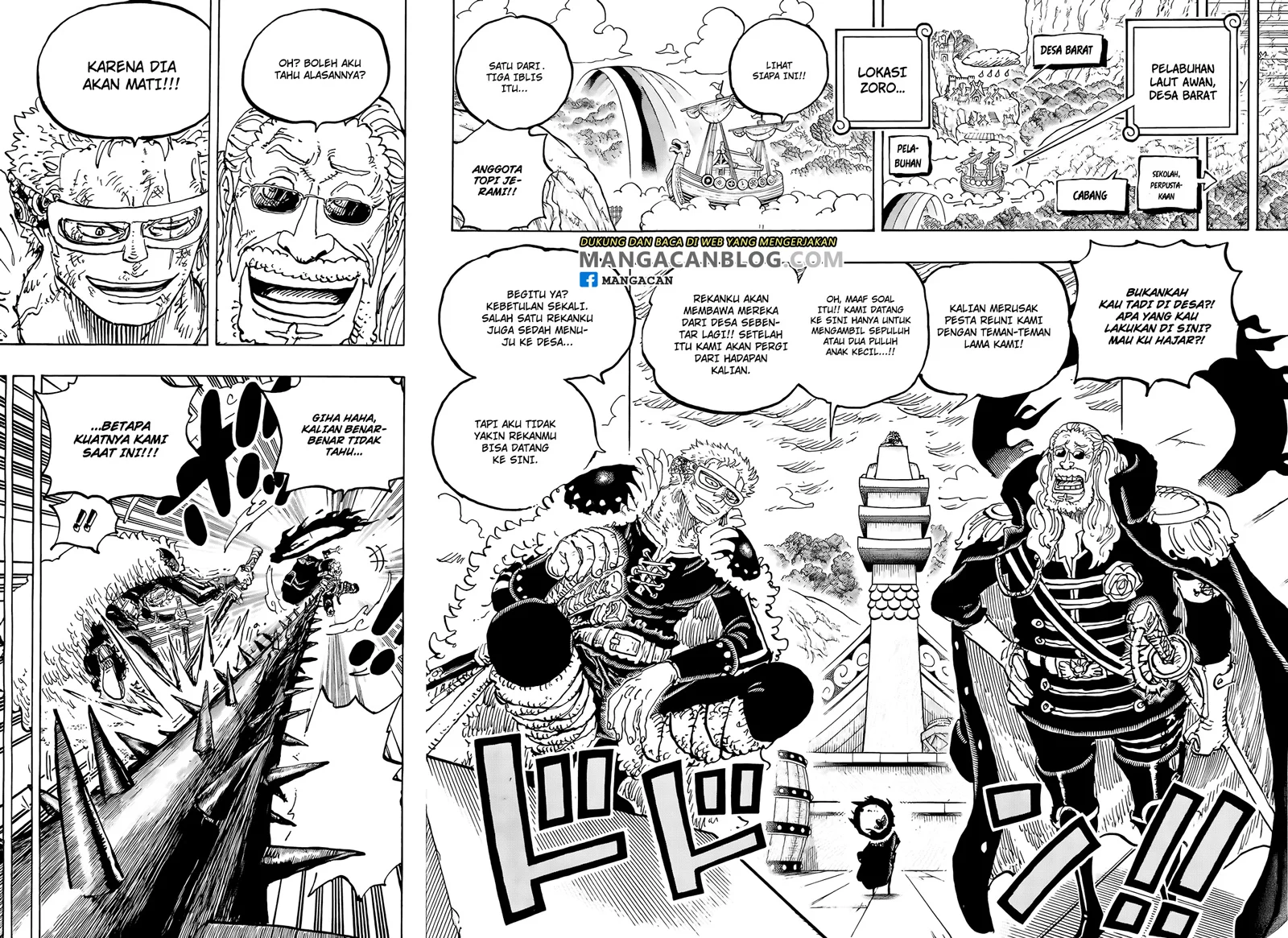 One Piece — Chapter 1187, halaman 8