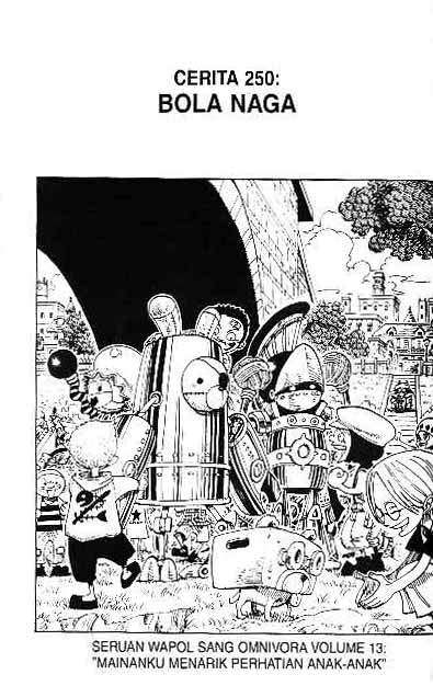 One Piece — Chapter 250, halaman 1