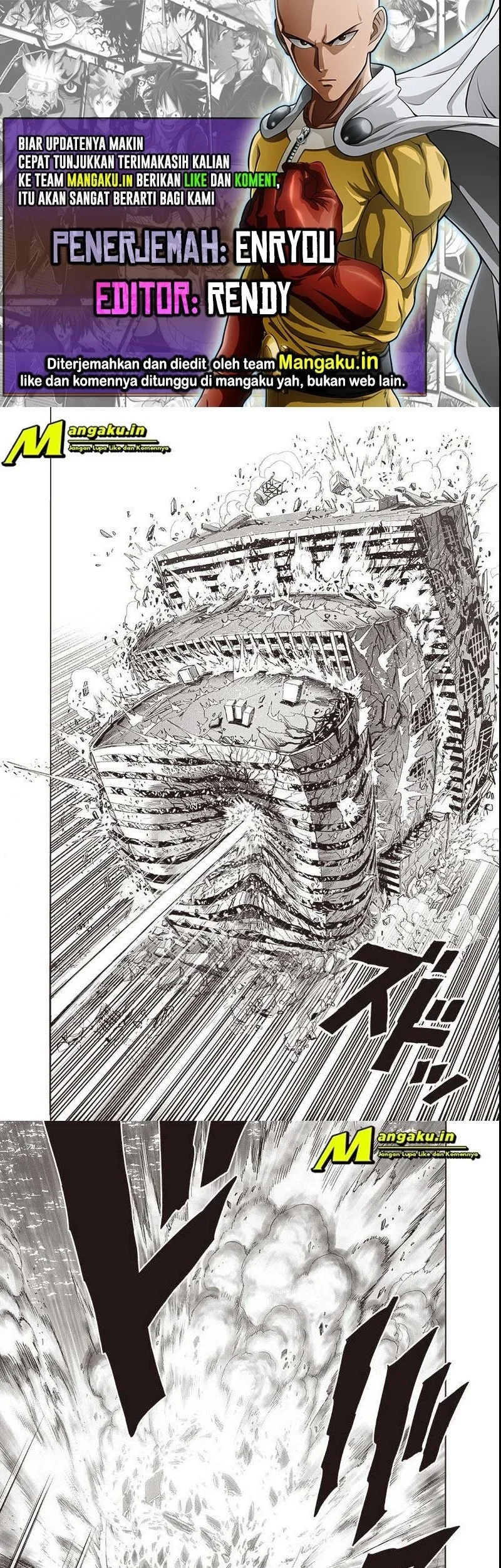 One Punch Man — Chapter 211.2, halaman 1