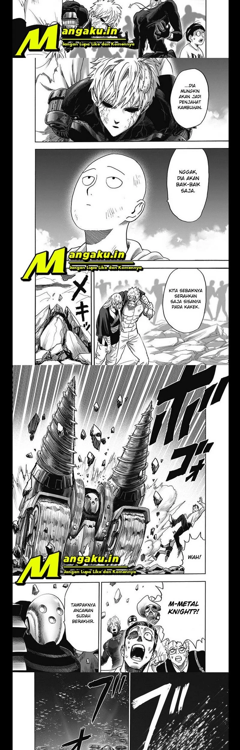 One Punch Man — Chapter 217.2, halaman 10
