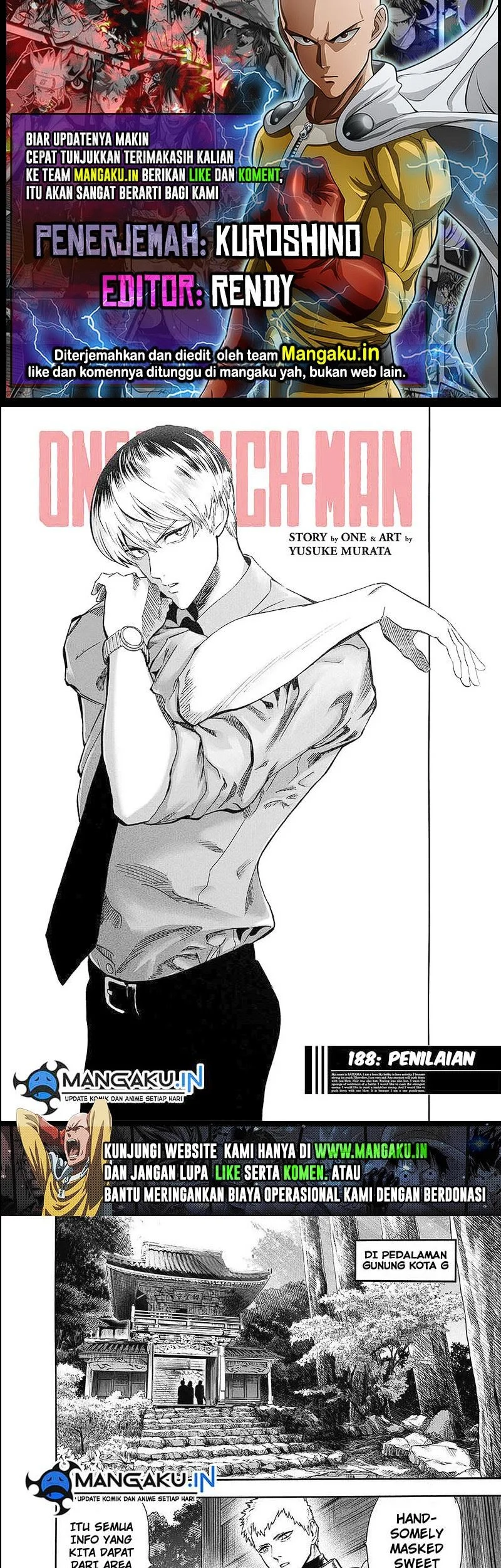 One Punch Man — Chapter 236, halaman 1