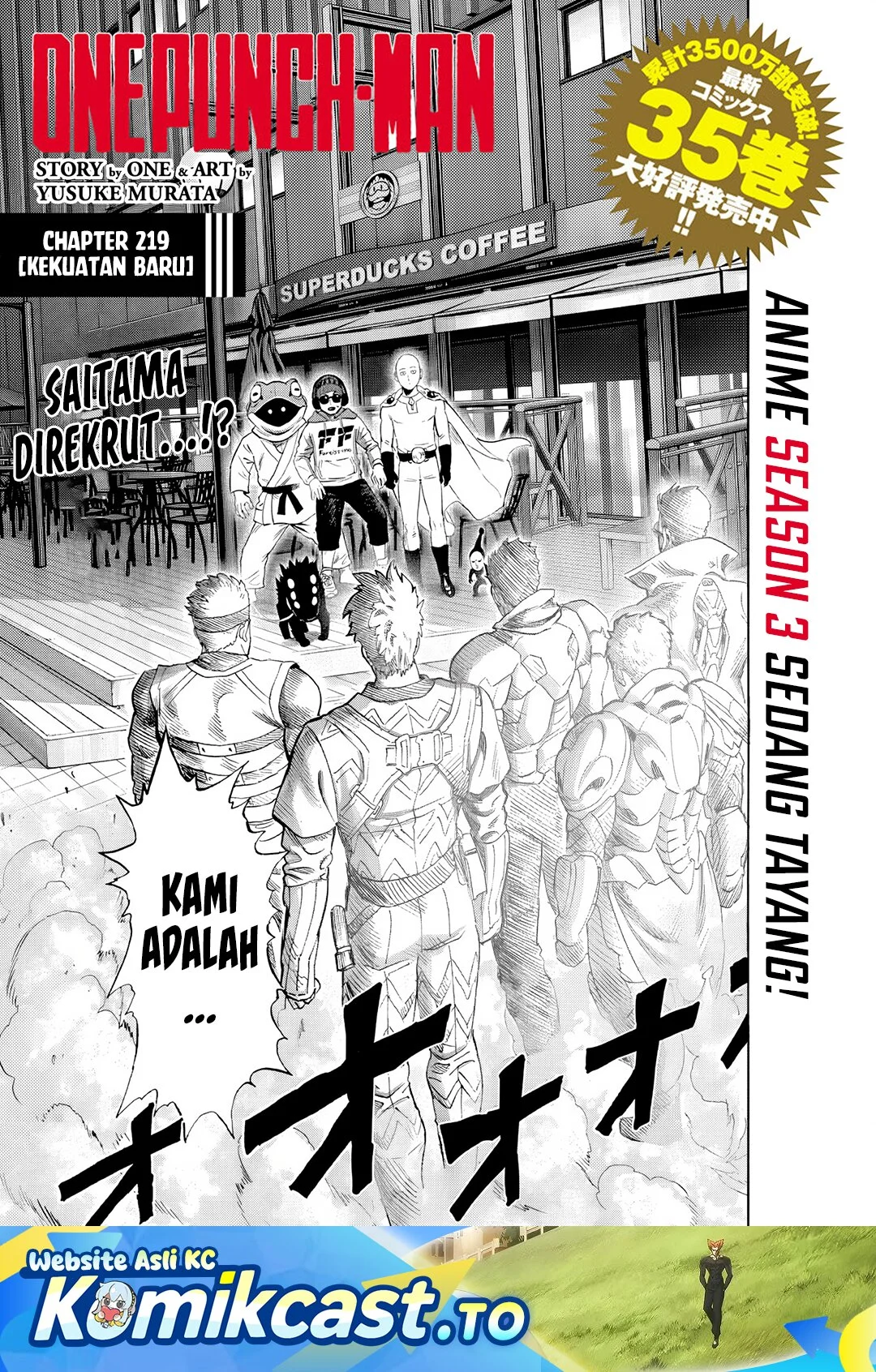 One Punch Man — Chapter 273, halaman 1