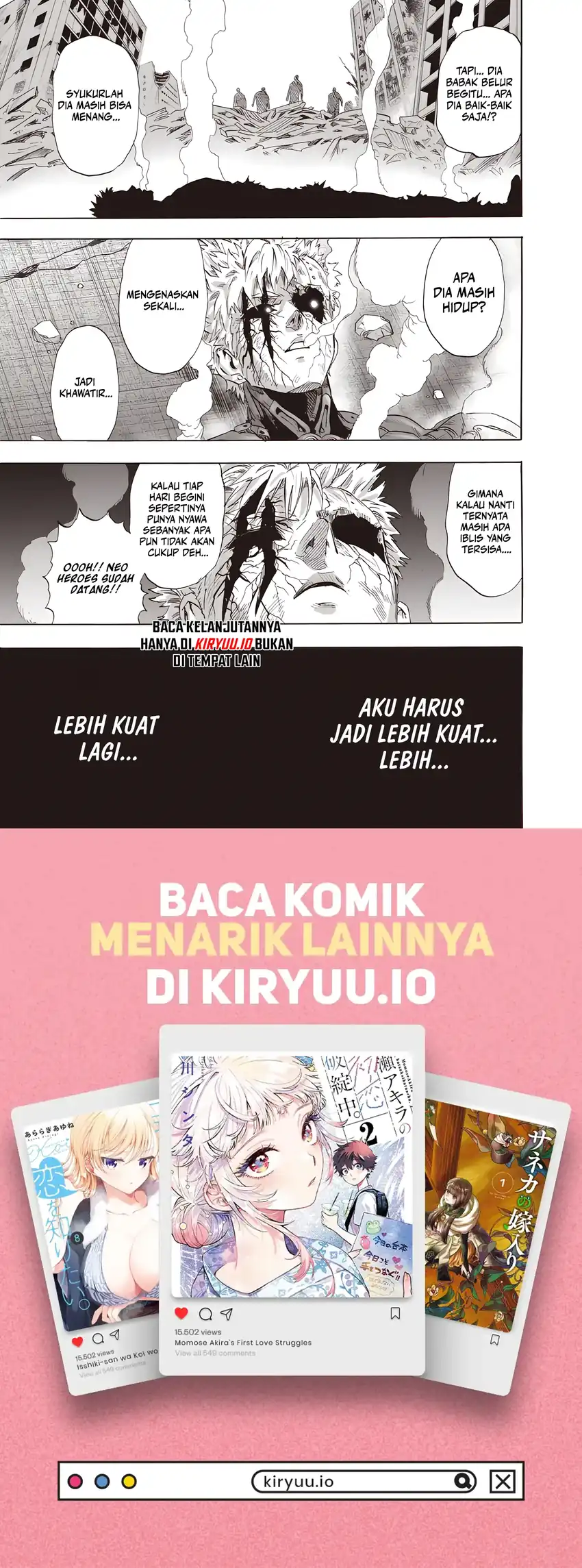 One Punch Man — Chapter 280, halaman 16