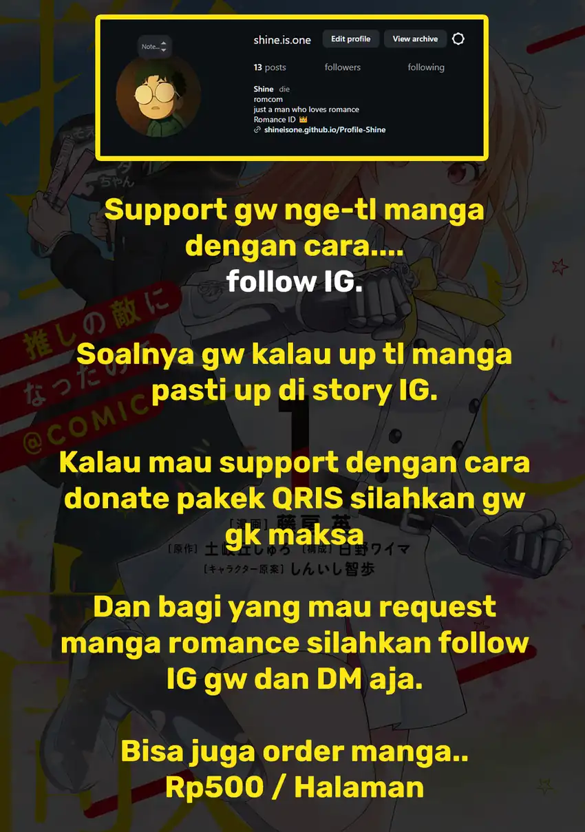 Oshi no Teki ni Natta node — Chapter 3, halaman 24