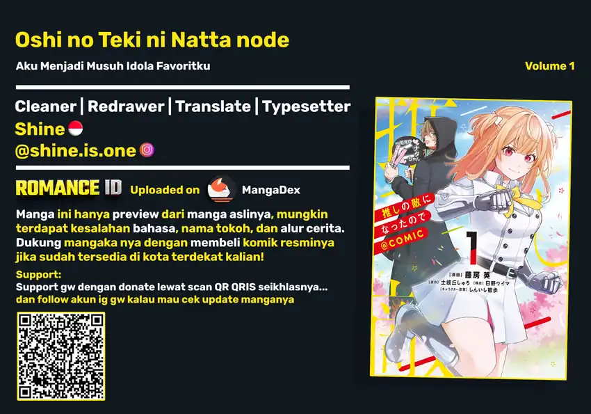 Oshi no Teki ni Natta node — Chapter 8, halaman 1