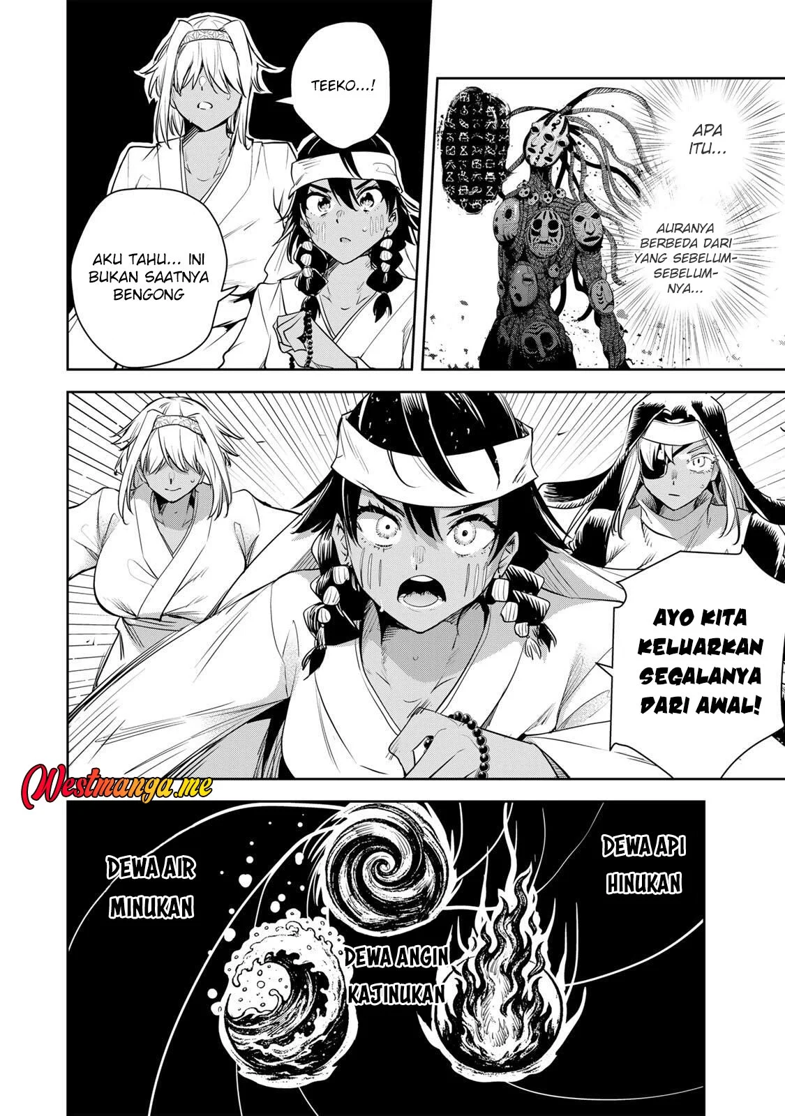 Sakigake no Hana Miko — Chapter 63, halaman 12