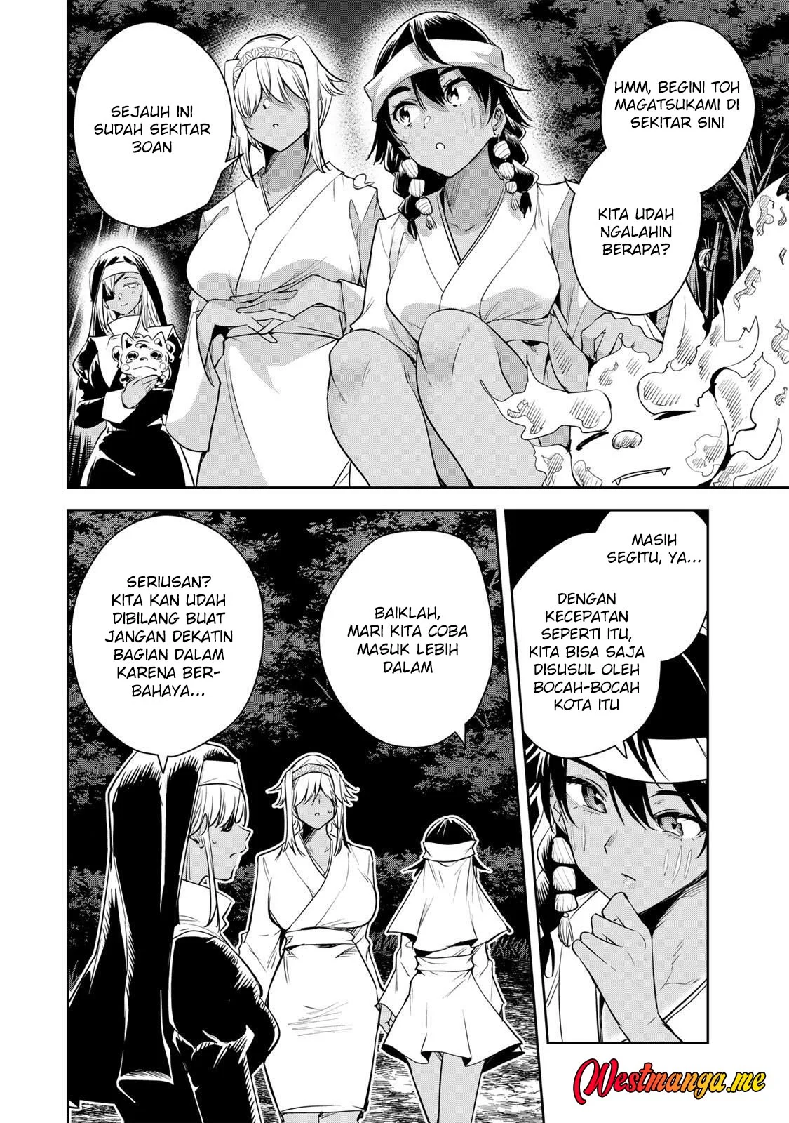 Sakigake no Hana Miko — Chapter 63, halaman 8