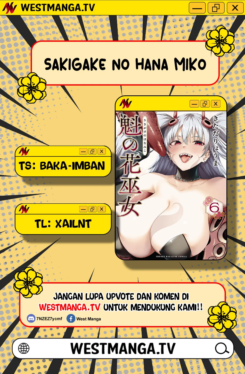 Sakigake no Hana Miko — Chapter 72, halaman 3
