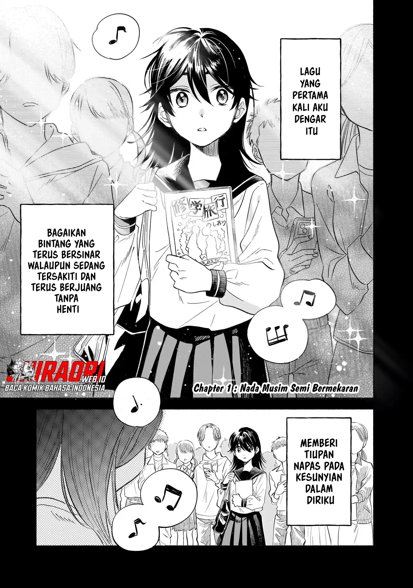 Sakurairo Dialogue — Chapter 1, halaman 1