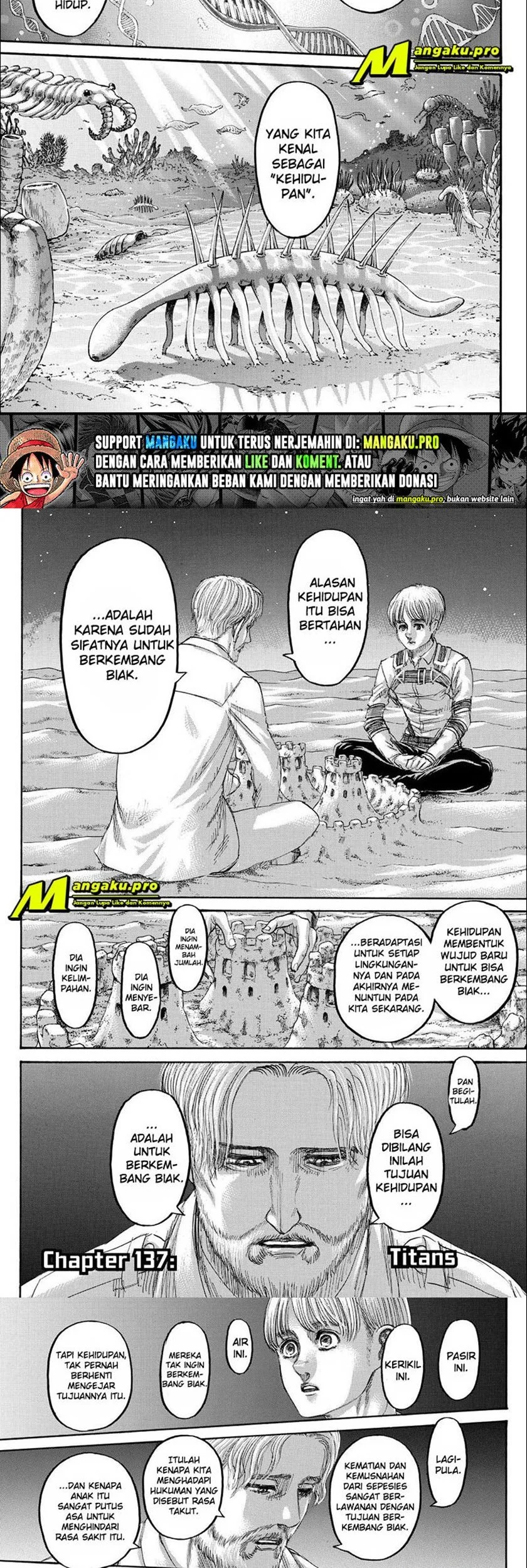 Shingeki no Kyojin — Chapter 137, halaman 2