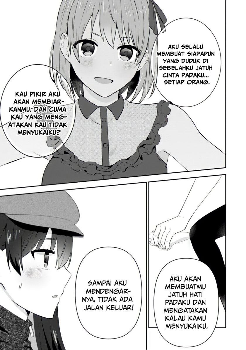The Cute Girl Sitting Next to Me Is Trying to Make Me Fall in Love With Her as a Way to Ridicule Me, but the Tables Were Turned on Her Before She Knew It — Chapter 20, halaman 20