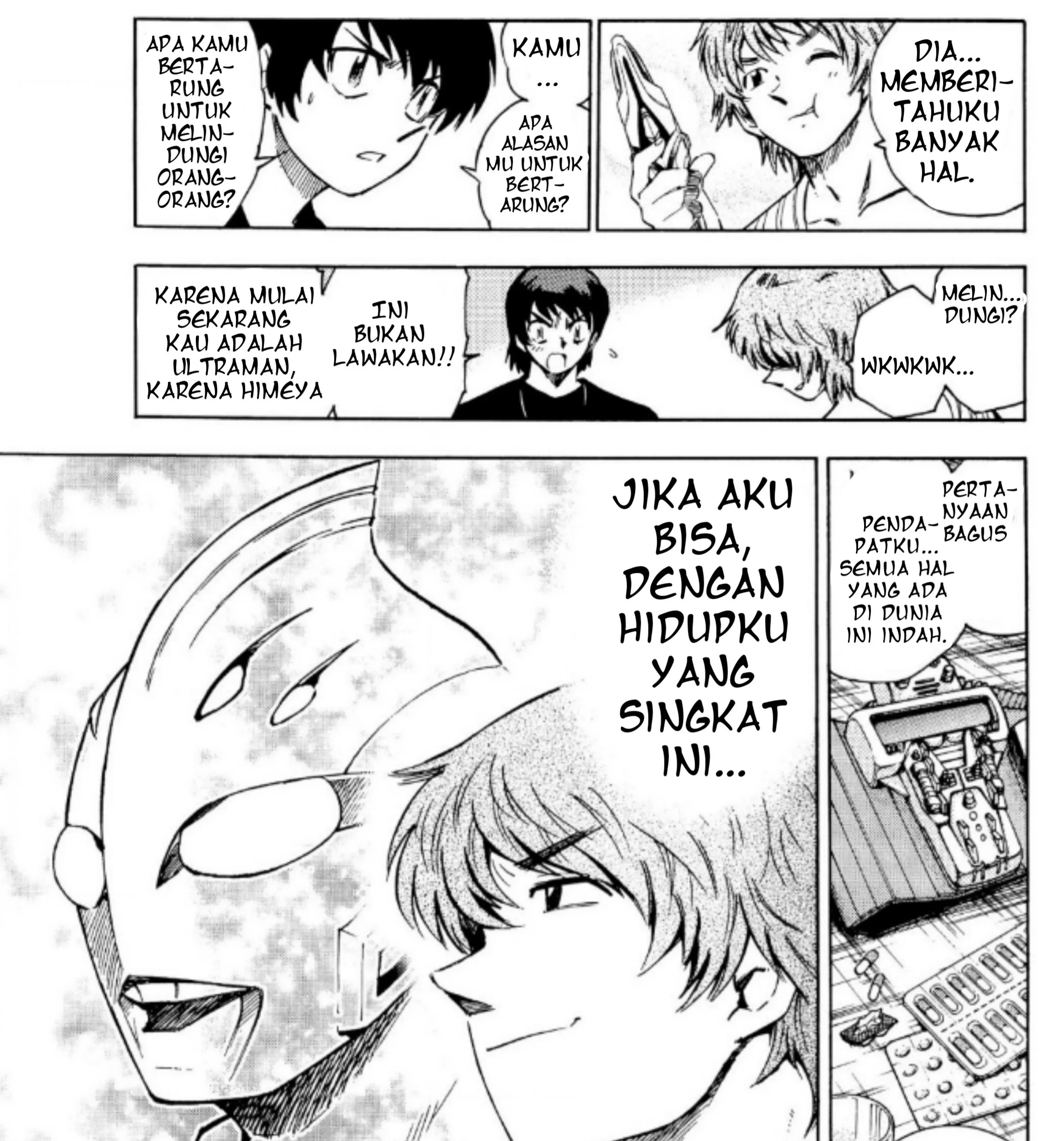 Ultraman Nexus — Chapter 7, halaman 21