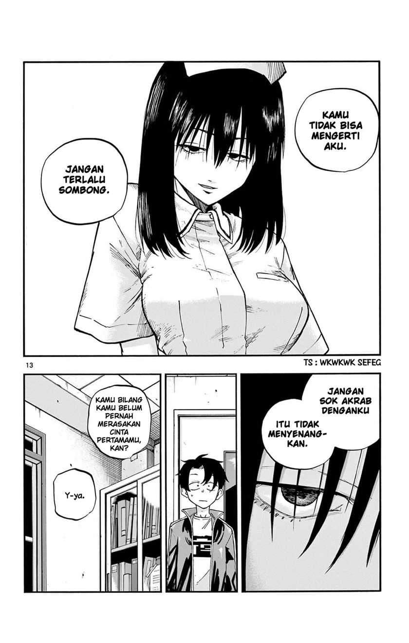 Yofukashi no Uta — Chapter 64, halaman 14