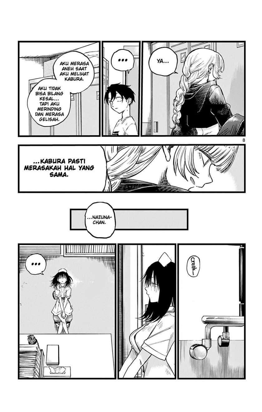 Yofukashi no Uta — Chapter 64, halaman 9