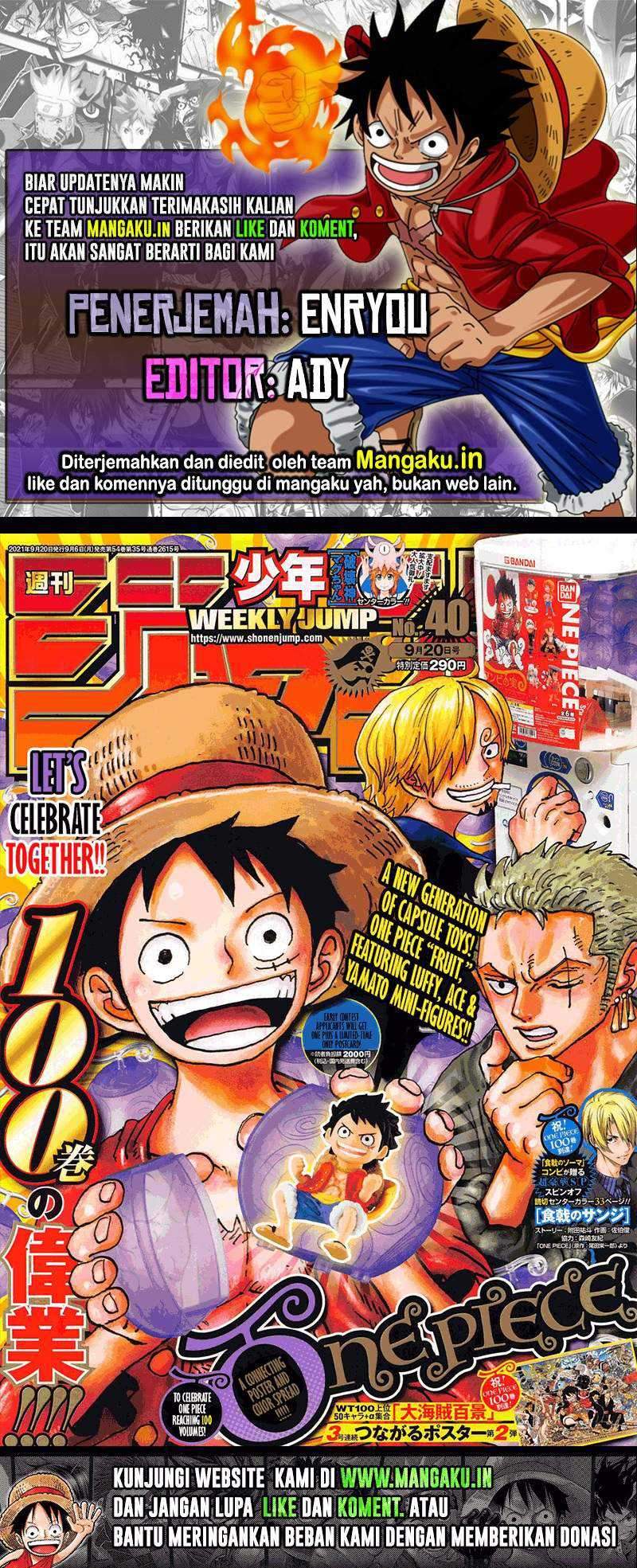 One Piece — Chapter 1024, halaman 1