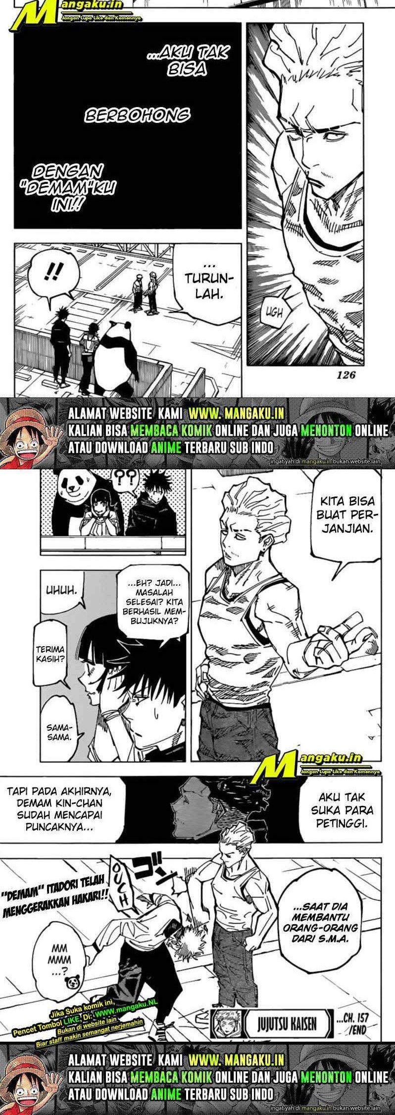 Jujutsu Kaisen — Chapter 157, halaman 10