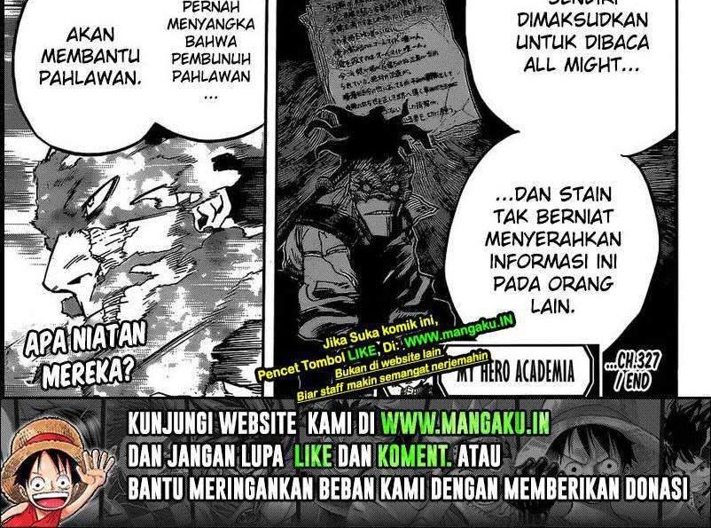 Boku no Hero Academia — Chapter 327, halaman 12