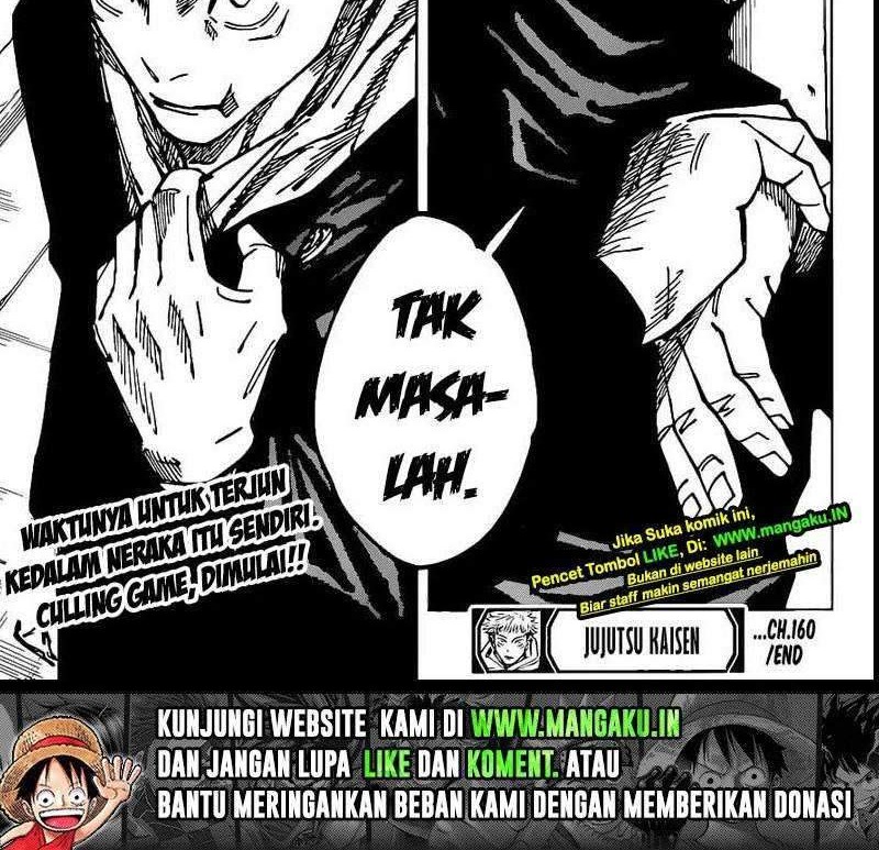 Jujutsu Kaisen — Chapter 160, halaman 11