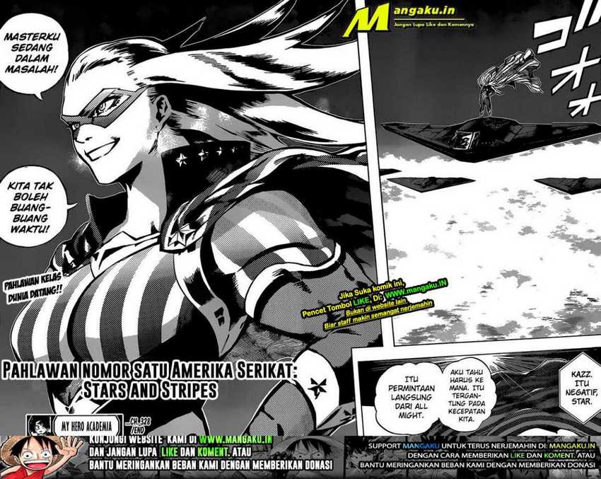 Boku no Hero Academia — Chapter 328, halaman 9