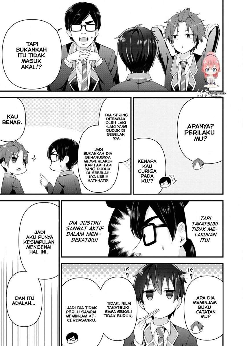 The Cute Girl Sitting Next to Me Is Trying to Make Me Fall in Love With Her as a Way to Ridicule Me, but the Tables Were Turned on Her Before She Knew It — Chapter 4, halaman 12