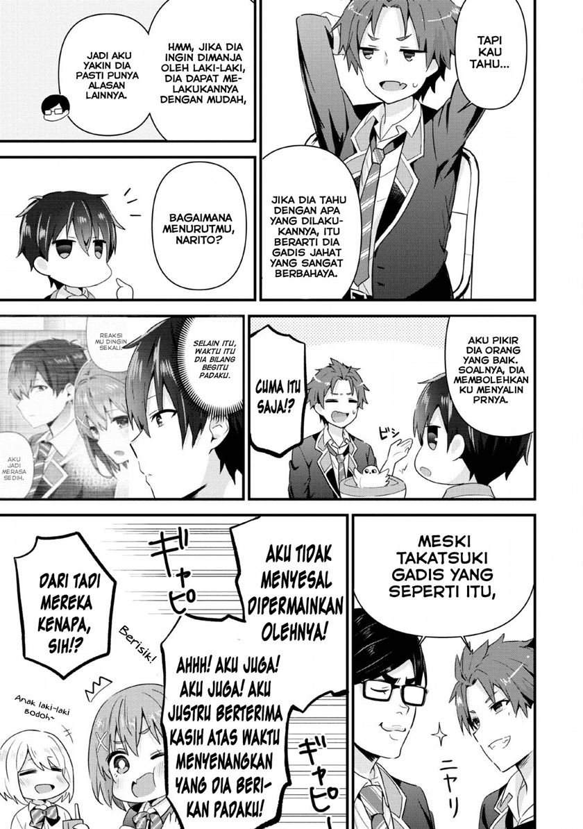 The Cute Girl Sitting Next to Me Is Trying to Make Me Fall in Love With Her as a Way to Ridicule Me, but the Tables Were Turned on Her Before She Knew It — Chapter 4, halaman 14
