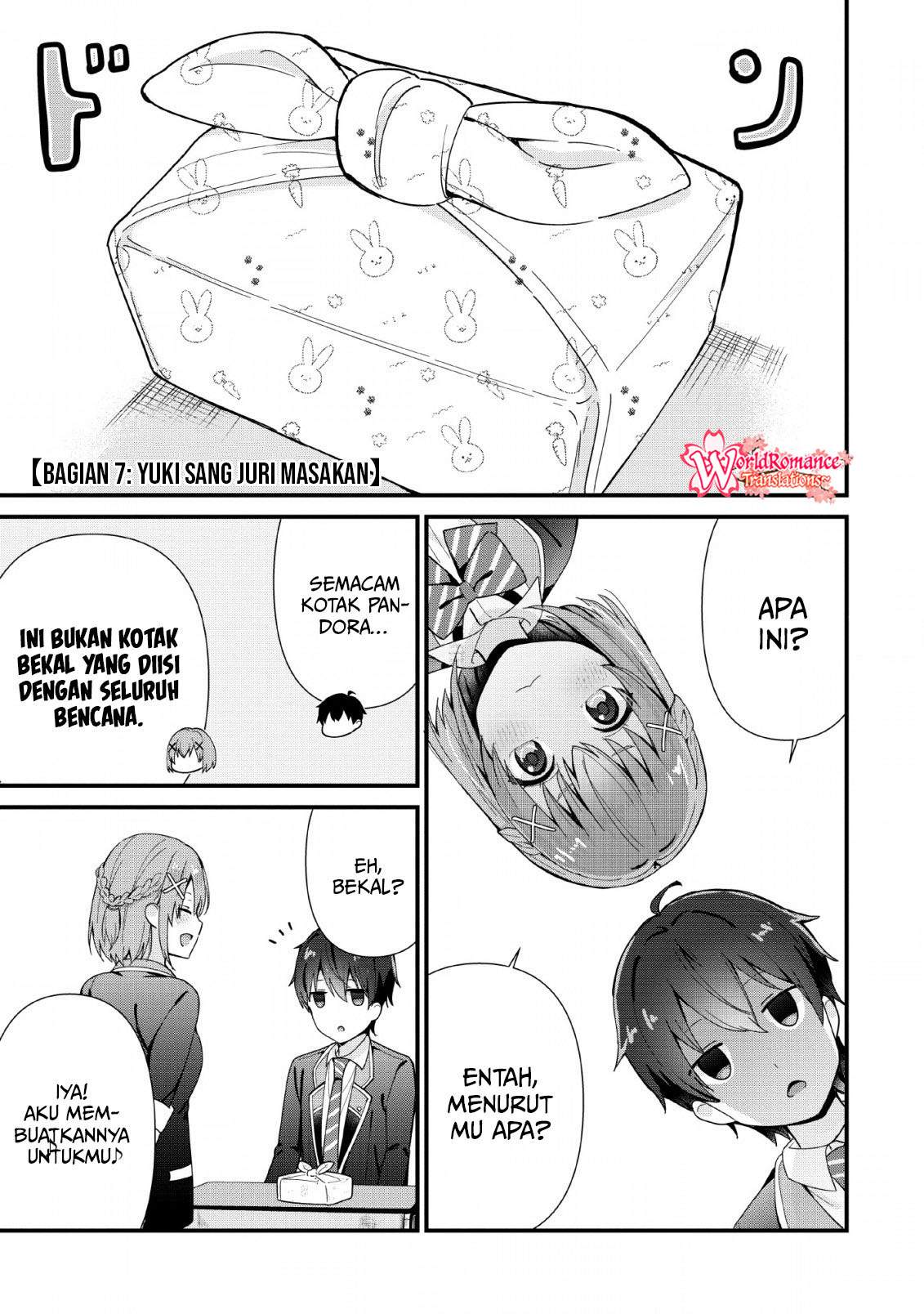 The Cute Girl Sitting Next to Me Is Trying to Make Me Fall in Love With Her as a Way to Ridicule Me, but the Tables Were Turned on Her Before She Knew It — Chapter 2, halaman 10