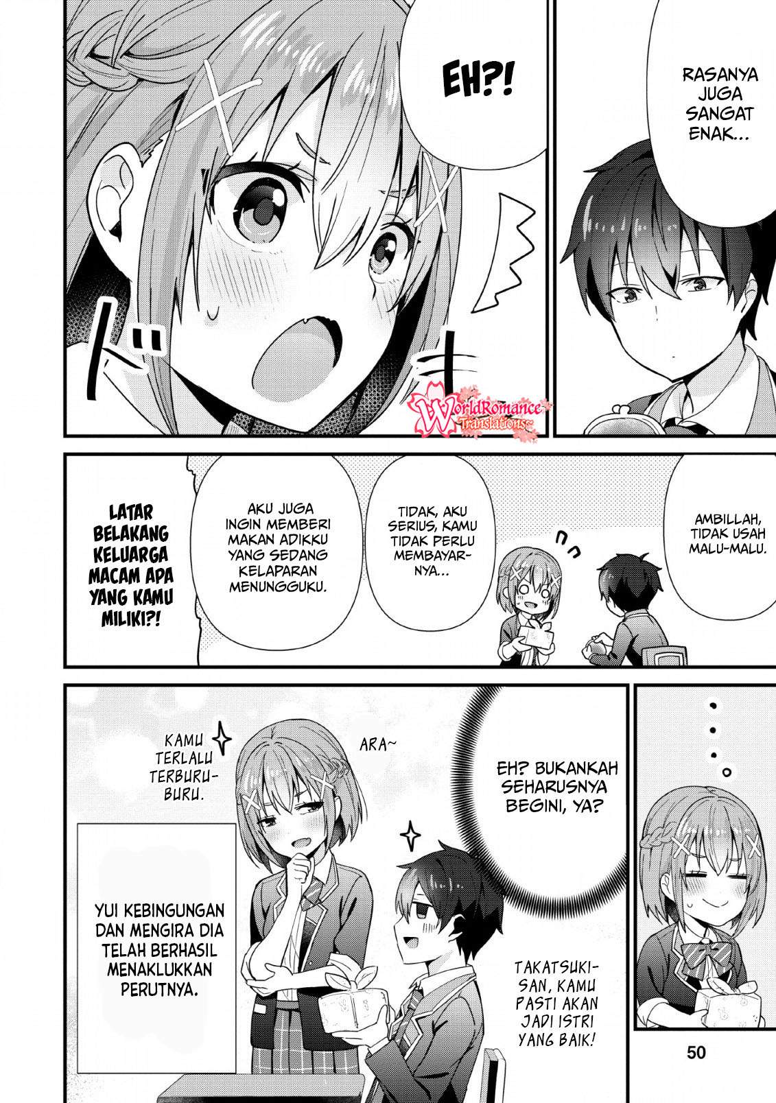 The Cute Girl Sitting Next to Me Is Trying to Make Me Fall in Love With Her as a Way to Ridicule Me, but the Tables Were Turned on Her Before She Knew It — Chapter 2, halaman 15