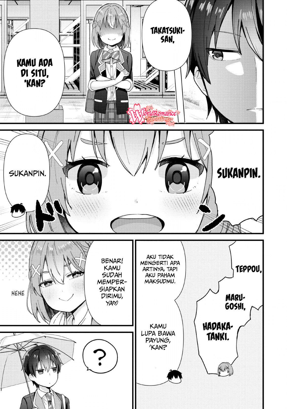 The Cute Girl Sitting Next to Me Is Trying to Make Me Fall in Love With Her as a Way to Ridicule Me, but the Tables Were Turned on Her Before She Knew It — Chapter 2, halaman 18