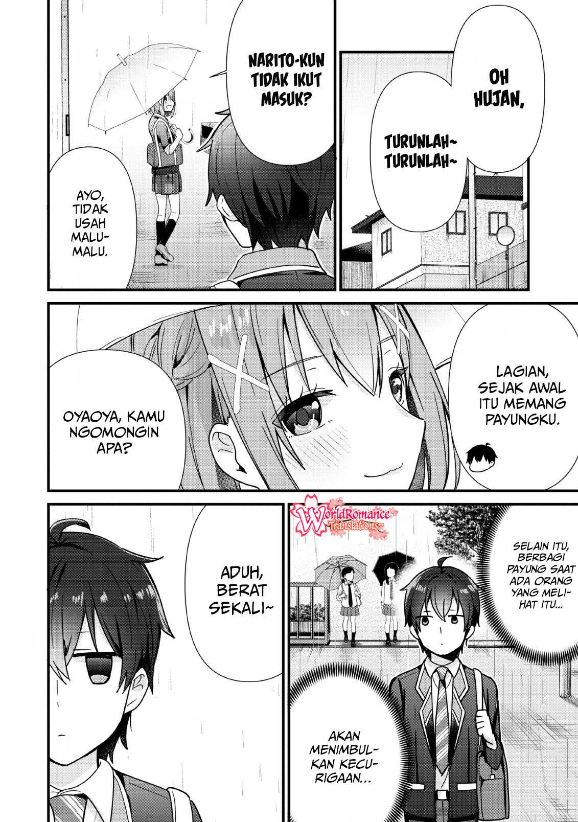 The Cute Girl Sitting Next to Me Is Trying to Make Me Fall in Love With Her as a Way to Ridicule Me, but the Tables Were Turned on Her Before She Knew It — Chapter 2, halaman 19