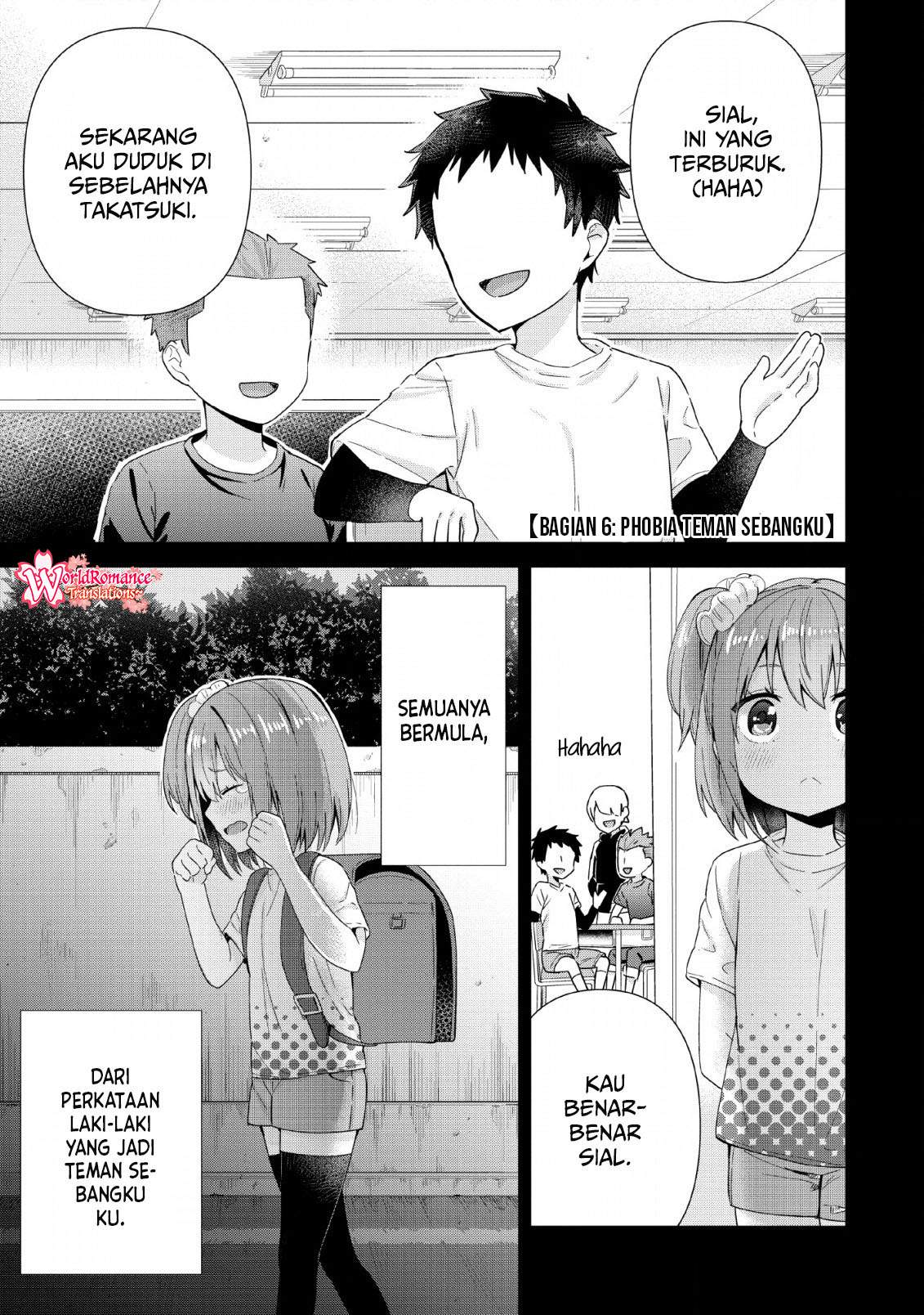 The Cute Girl Sitting Next to Me Is Trying to Make Me Fall in Love With Her as a Way to Ridicule Me, but the Tables Were Turned on Her Before She Knew It — Chapter 2, halaman 2