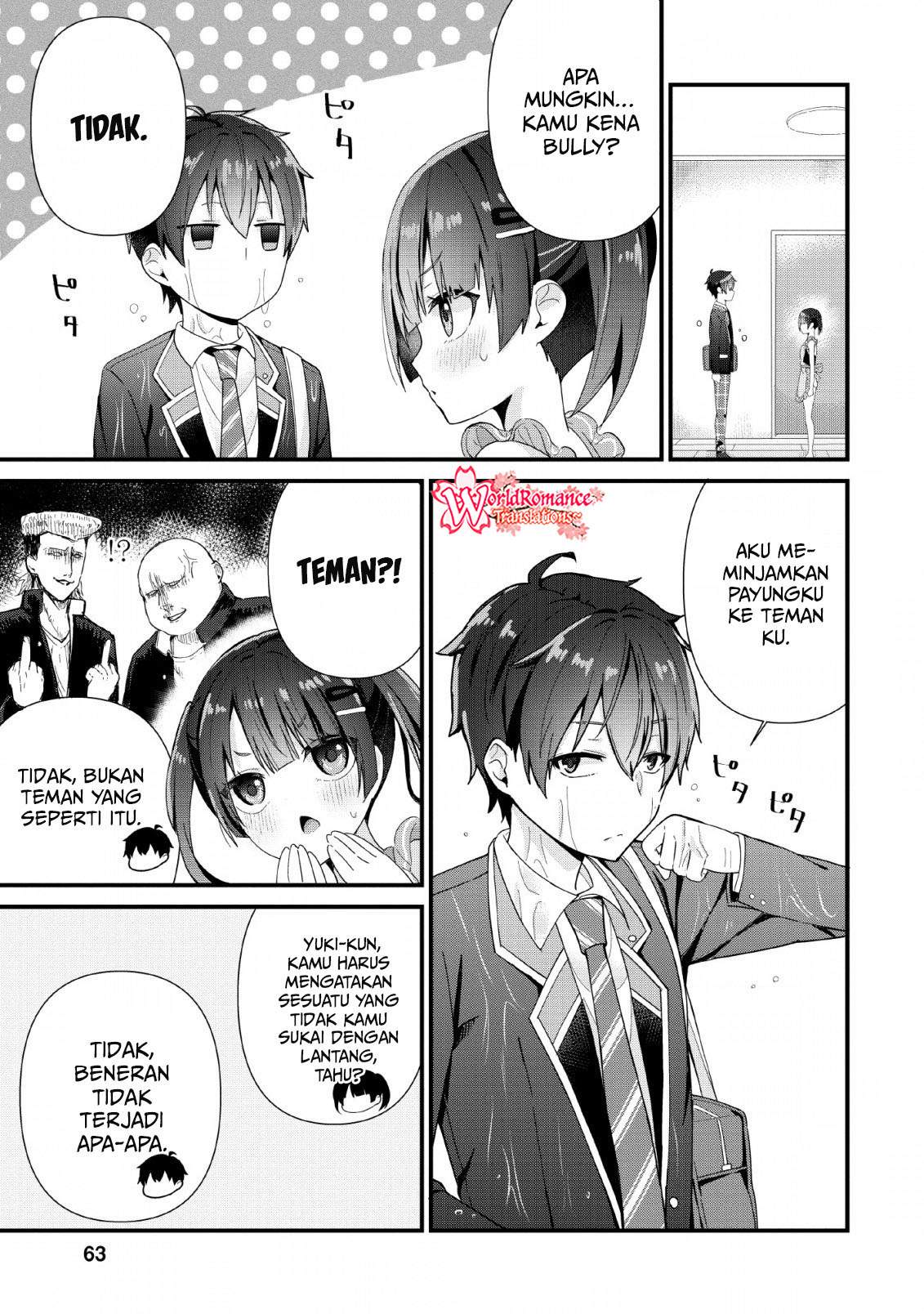 The Cute Girl Sitting Next to Me Is Trying to Make Me Fall in Love With Her as a Way to Ridicule Me, but the Tables Were Turned on Her Before She Knew It — Chapter 2, halaman 28